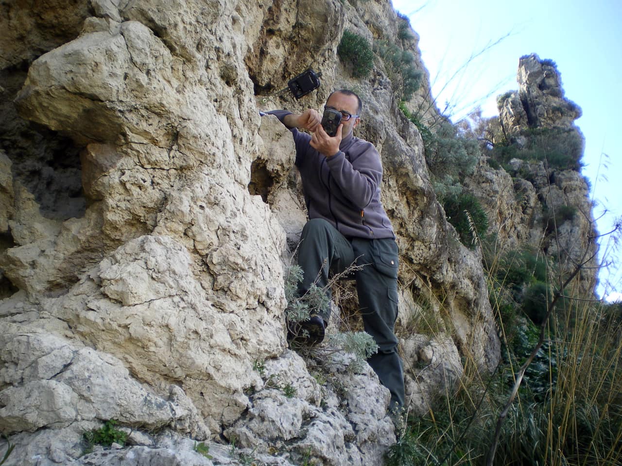 Sizilien-Adlerschuetzer-Aufbau-Fotofallen