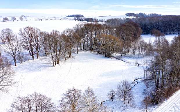 The Hirschgrund near Oberlungwitz in winter © F. Leo