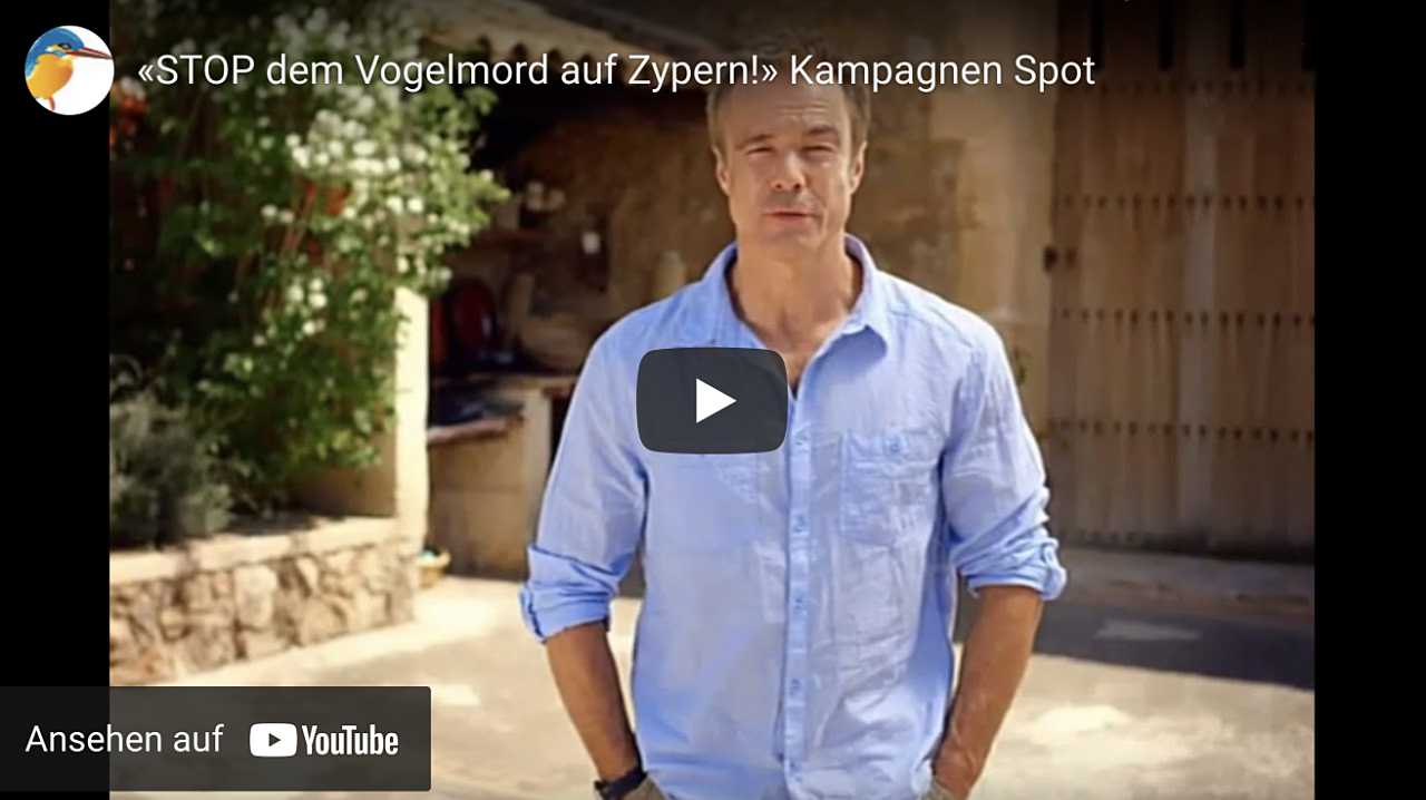 STOP dem Vogelmord auf Zypern - Kampagnenspot